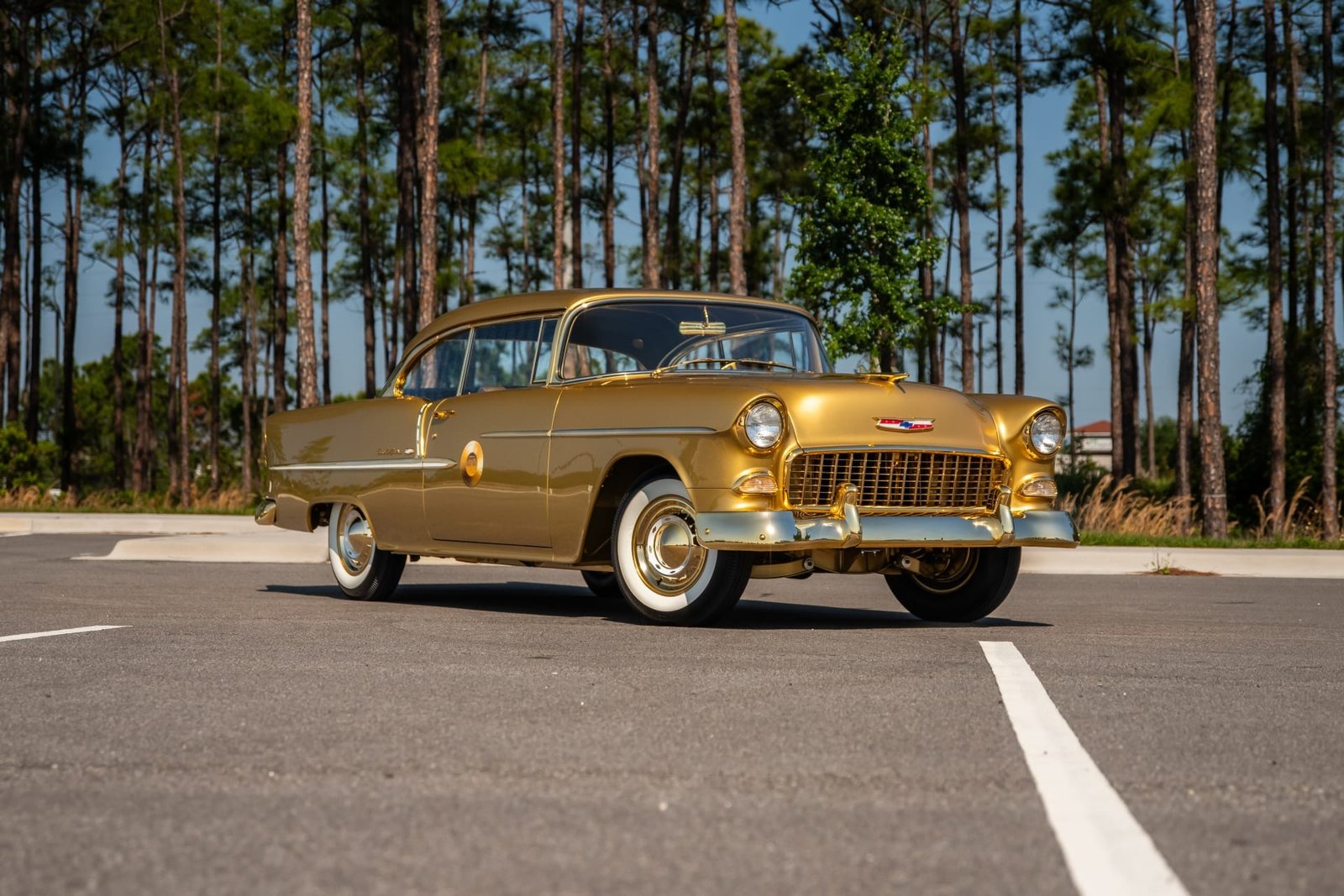 1955 Chevrolet Bel Air Hardtop For Sale (50)