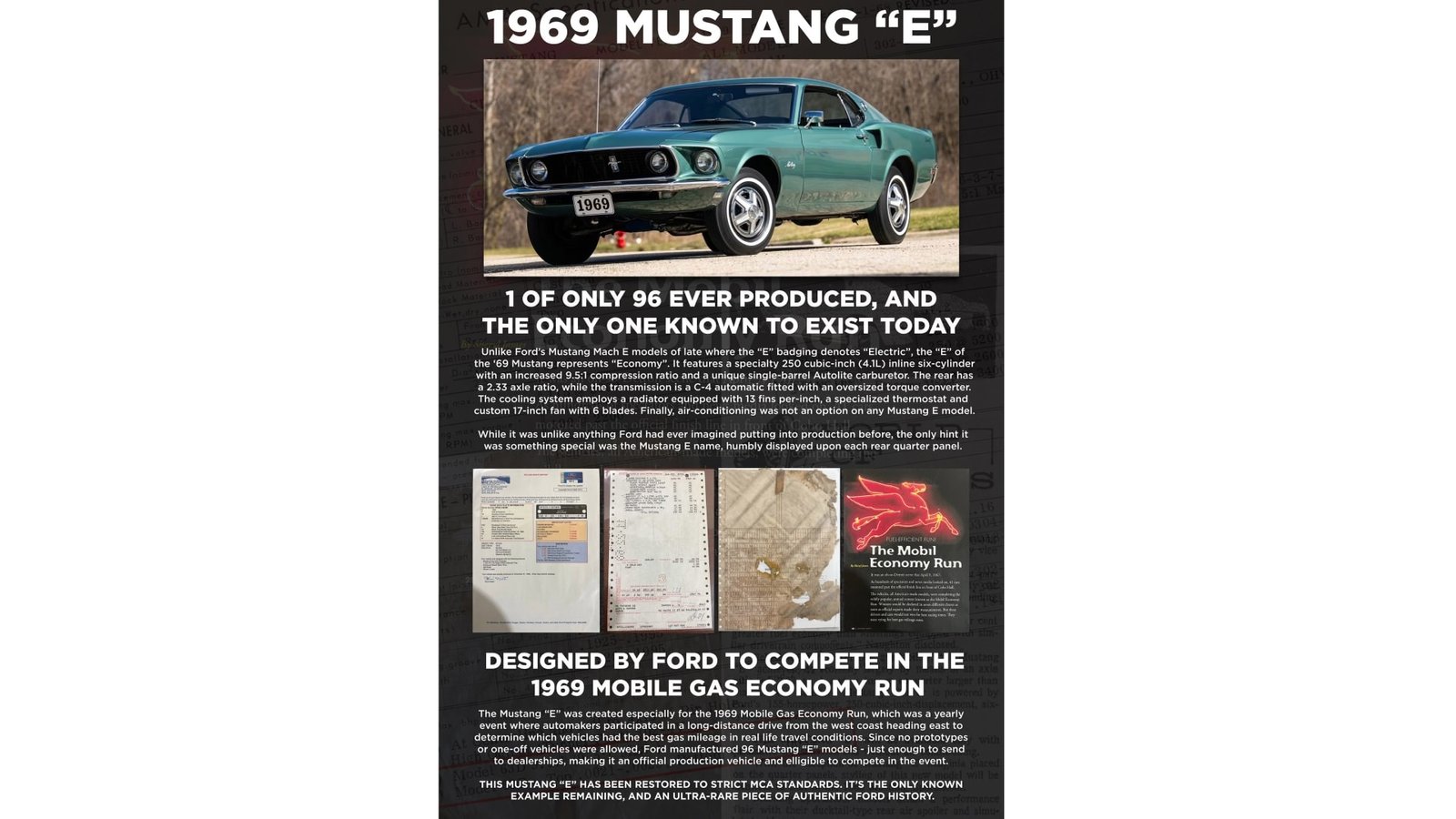 1969 Ford Mustang E Fastback For Sale (49)