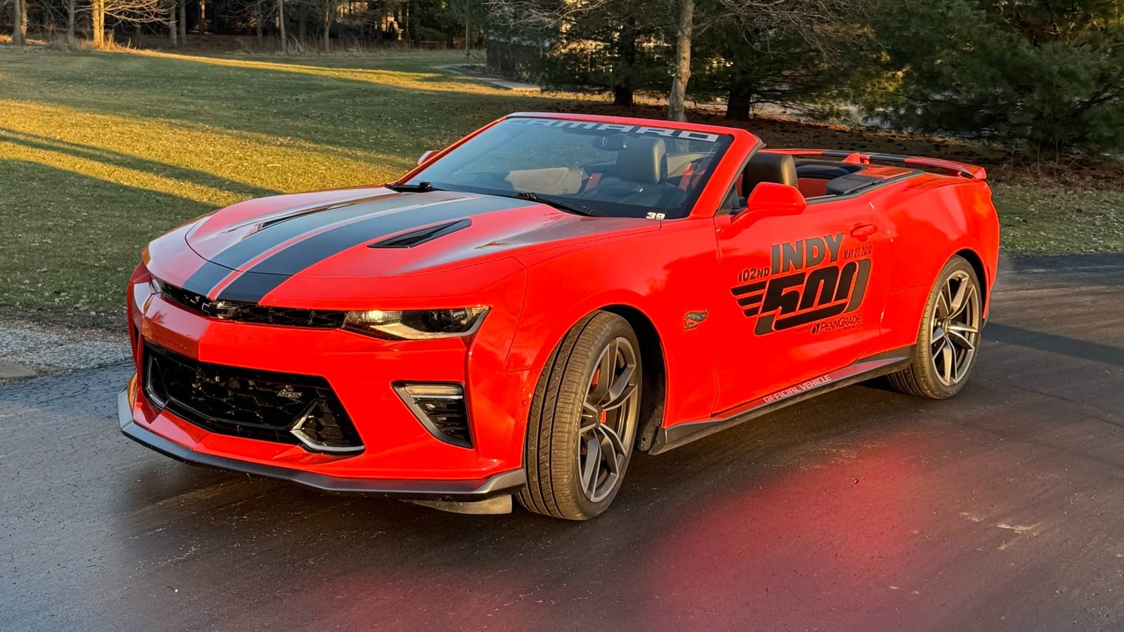 2018 Chevrolet Camaro Hot Wheels Indy 500 Edition Convertible (10)