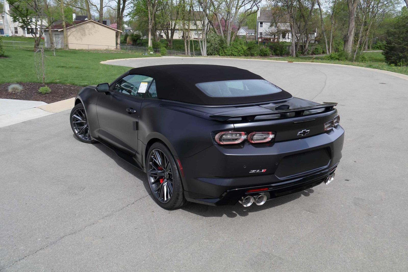 2024 Chevrolet Camaro ZL1 Collectors Edition Convertible (28)